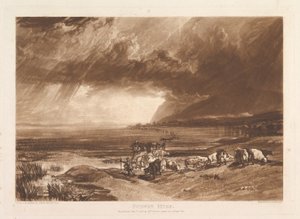 Solway Moss Liber Studiorum, część XI, tablica 52, 1 stycznia 1816. autorstwa Joseph Mallord William Turner