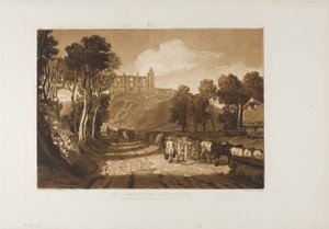 Wzgórze Świętej Katarzyny w pobliżu Guilford autorstwa Joseph Mallord William Turner