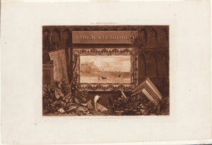 Frontyspis do Księgi Studiów autorstwa Joseph Mallord William Turner