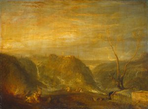 Gwałt Prozerpiny autorstwa Joseph Mallord William Turner