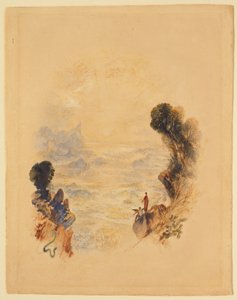 Kuszenie Chrystusa na górze autorstwa Joseph Mallord William Turner