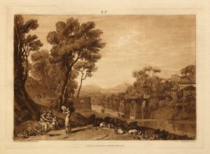 Kobieta i tamburyn autorstwa Joseph Mallord William Turner