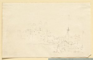 Wieża Londyńska autorstwa Joseph Mallord William Turner