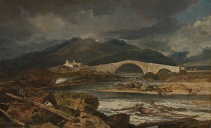 Tummel Bridge, Perthshire [1985, Cormack, YCBA Concise Catalogue]polonês autorstwa Joseph Mallord William Turner