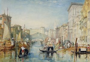 Wenecja: Rialto autorstwa Joseph Mallord William Turner