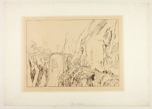 Via Mala autorstwa Joseph Mallord William Turner