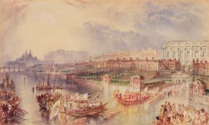 Whitehall, ok. 1835 (akwarela na papierze) autorstwa Joseph Mallord William Turner