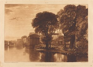 Isleworth autorstwa Joseph Mallord William Turner and Henry Edward Dawe