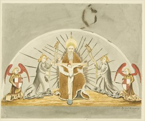Ołtarz w Kaplicy Kanyngów autorstwa Joseph Manning
