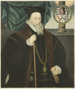 Portret w Domu Rady Lorda Burleigh (akwarela na papierze) autorstwa Joseph Manning