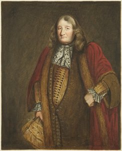 Portret w Domu Rady Richarda Lane, burmistrza Bristolu (akwarela na papierze) autorstwa Joseph Manning