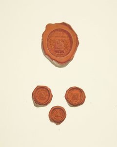 Pieczęcie Szpitala Św. Piotra (akwarela na papierze) autorstwa Joseph Manning