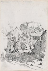 Domy przy drodze we Włoszech autorstwa Joseph Marie Vien