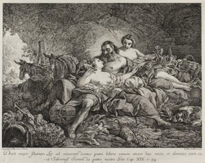 Lot i jego córki, 1748