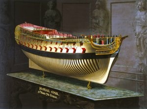 HMS Dąb Królewski, 1773-75