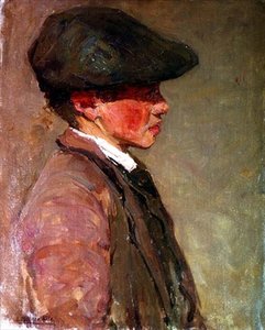 Młody rybak autorstwa Joseph Milner Kite