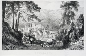 Knighton autorstwa Joseph Murray Ince