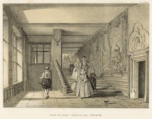 Wielkie schody, Hardwicke Hall, Derbyshire