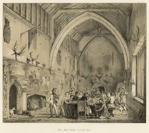 Hall, Fosa House, Ightham, Kent