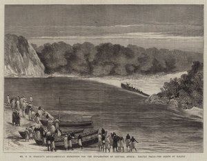 Anglo-American Expedition for the Exploration of Central Africa, Kalulu Falls, the Death of Kalulu