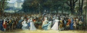 Camille Desmoulins w Palais Royale
