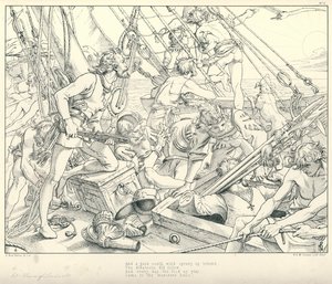 Ilustracja do Rime of the Ancient Mariner Coleridge