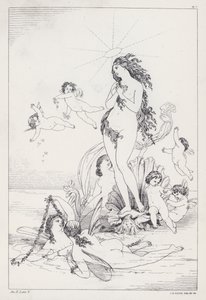 Prometeusz Shelley Unbound, akt II, scena 5 (rycina)