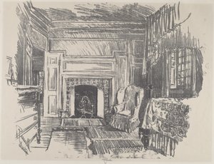 Pokój, Stenton autorstwa Joseph Pennell