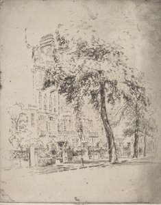 Wielkie Drzewo, Cheyne Walk, 1906. autorstwa Joseph Pennell