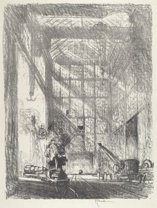 Przynosząc pistolet autorstwa Joseph Pennell
