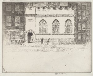 Karczma Clifforda autorstwa Joseph Pennell