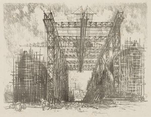 English War Work: The Gantry (stocznia handlowa)
