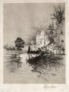 Haarlem, 1884. autorstwa Joseph Pennell