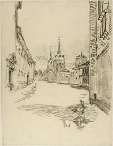 Jego ulice są szerokie i ciche autorstwa Joseph Pennell