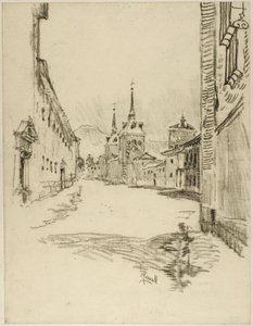 Jego ulice są szerokie i ciche autorstwa Joseph Pennell