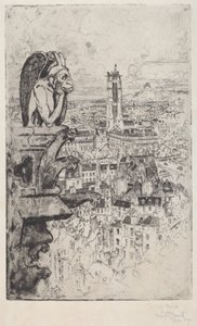 Le Stryge autorstwa Joseph Pennell