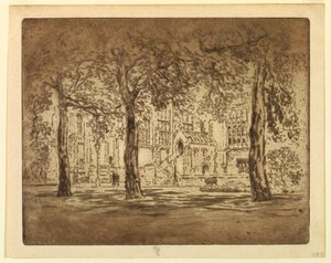 Pola gospody Lincolna autorstwa Joseph Pennell