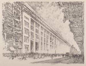 Południe, General Electric Works, Berlin, 1921. autorstwa Joseph Pennell