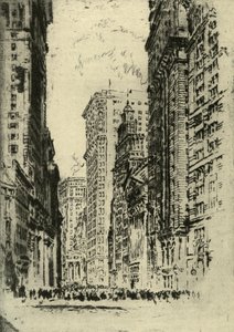 Nowy Jork - autorstwa Joseph Pennell