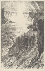 Niagara Tęcze autorstwa Joseph Pennell