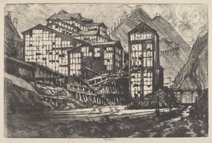 Stary Milion Oczu autorstwa Joseph Pennell