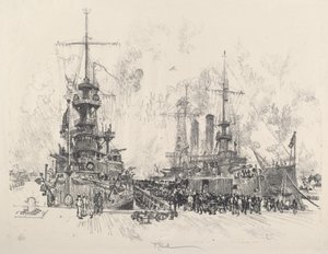 Znowu gotowy do służby autorstwa Joseph Pennell