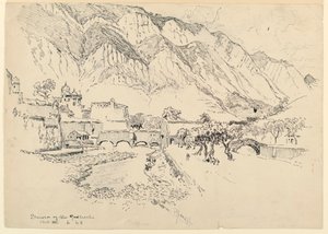 Źródło Gordicchio autorstwa Joseph Pennell
