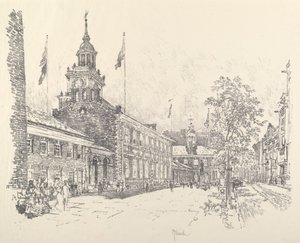 Budynki państwowe autorstwa Joseph Pennell