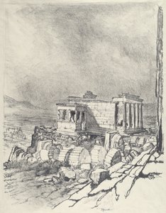 Erechtejon autorstwa Joseph Pennell