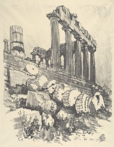 Upadła kolumna, Ateny, 1913.