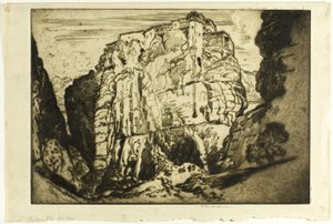 Dom Baa Laam autorstwa Joseph Pennell
