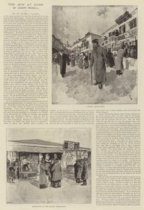 Żyd w domu — Joseph Pennell autorstwa Joseph Pennell