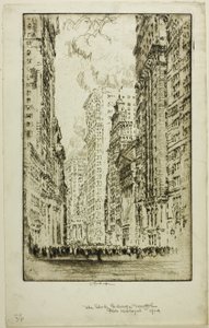 Giełda Papierów Wartościowych autorstwa Joseph Pennell
