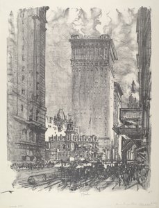 Liga Unii, 1912. autorstwa Joseph Pennell